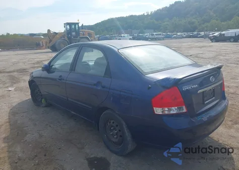 2009 Kia Spectra Ex from USA, damaged, VIN KNAFE222995622292